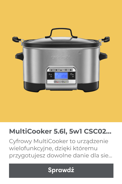 MultiCooker Crockpot o pojemności 5,6 litra, 5w1 CSC024X