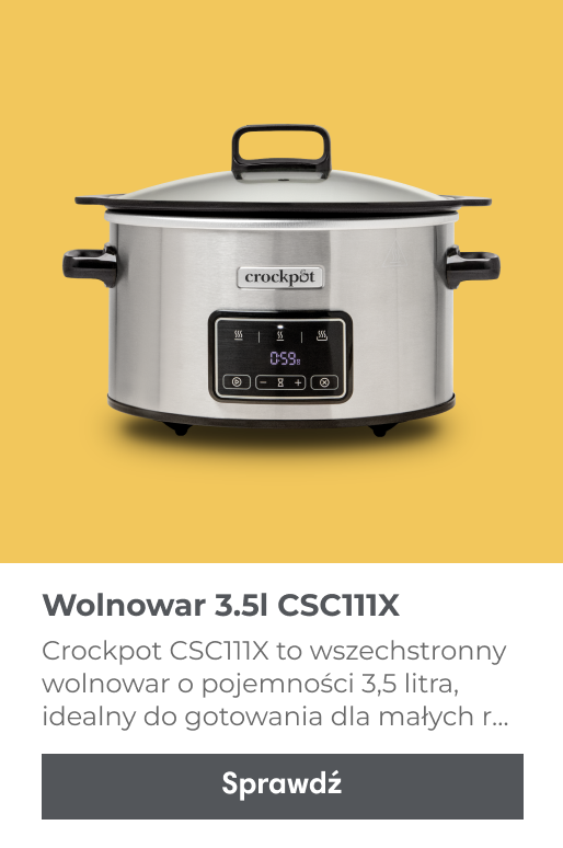 Wolnowar Crockpot o pojemności 3,5 litra, CSC111X